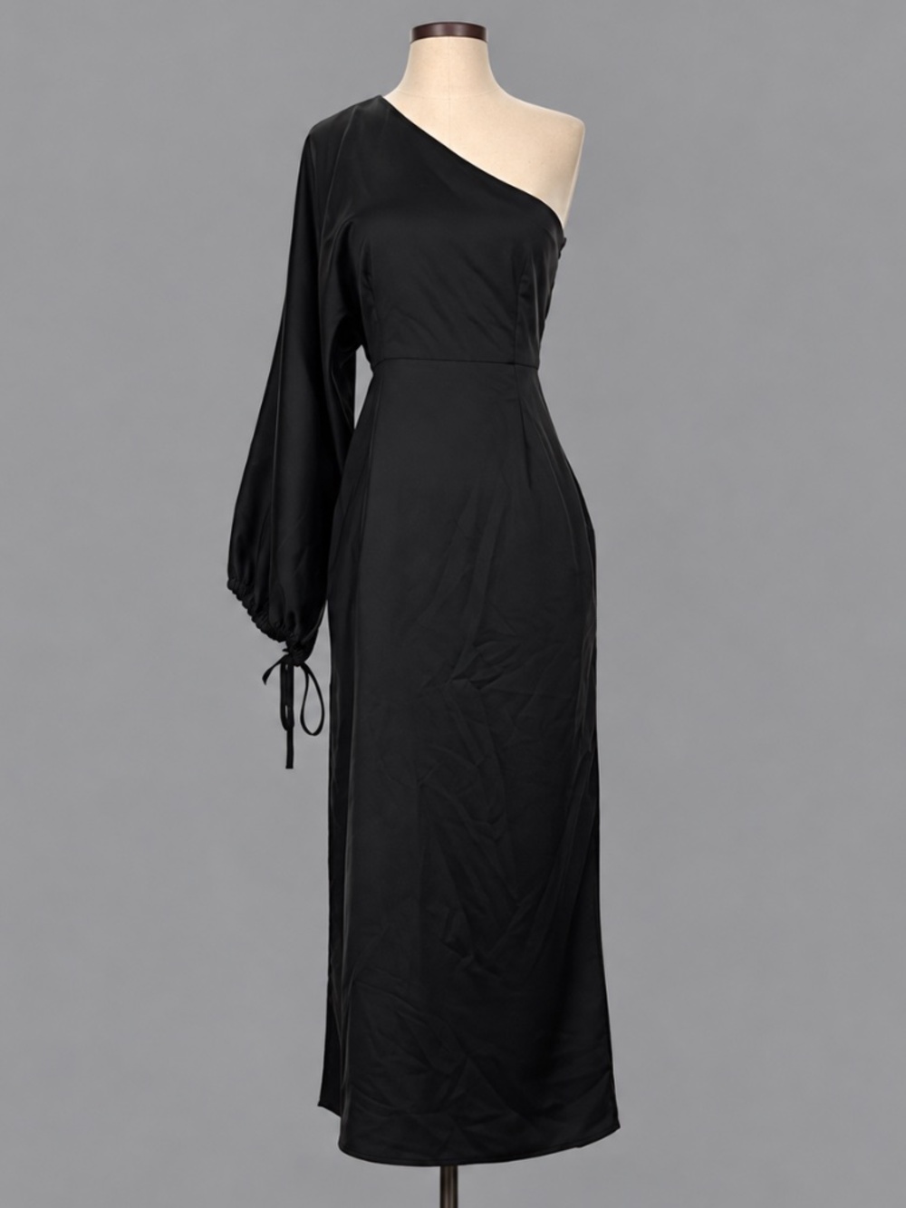 Nasty Gal One Shoulder Midi Dress – Size 2 – NWT